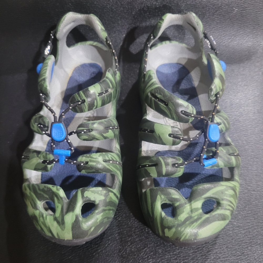 Keen Mion Kids Hybrid sandals Camouflage,Lacing system